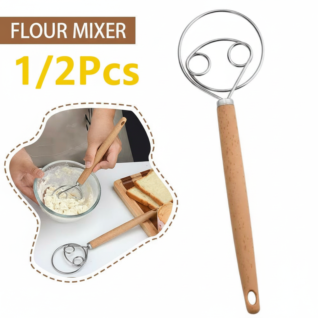 Danish Pancake Pan - Cake Tools Danish Dough Whisk Stainless