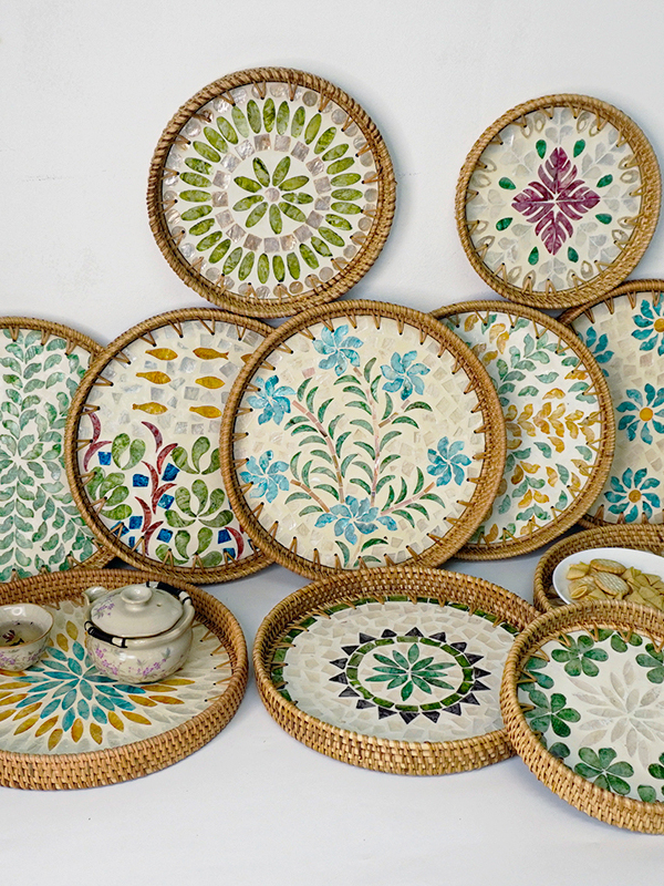 Handwoven ell Fruit Tray Break - Dim Sum Basket review and price