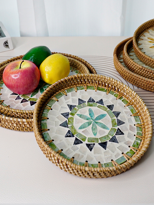 Handwoven ell Fruit Tray Break - Dim Sum Basket review and price