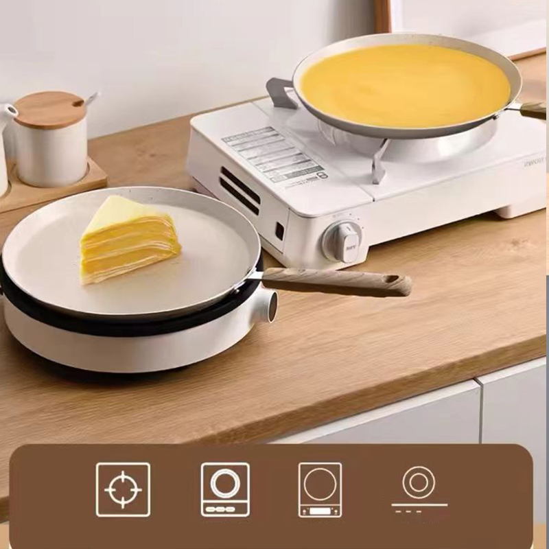 10In Thickened Omelet Pan Pizz - Danish Pancake Pan review and price