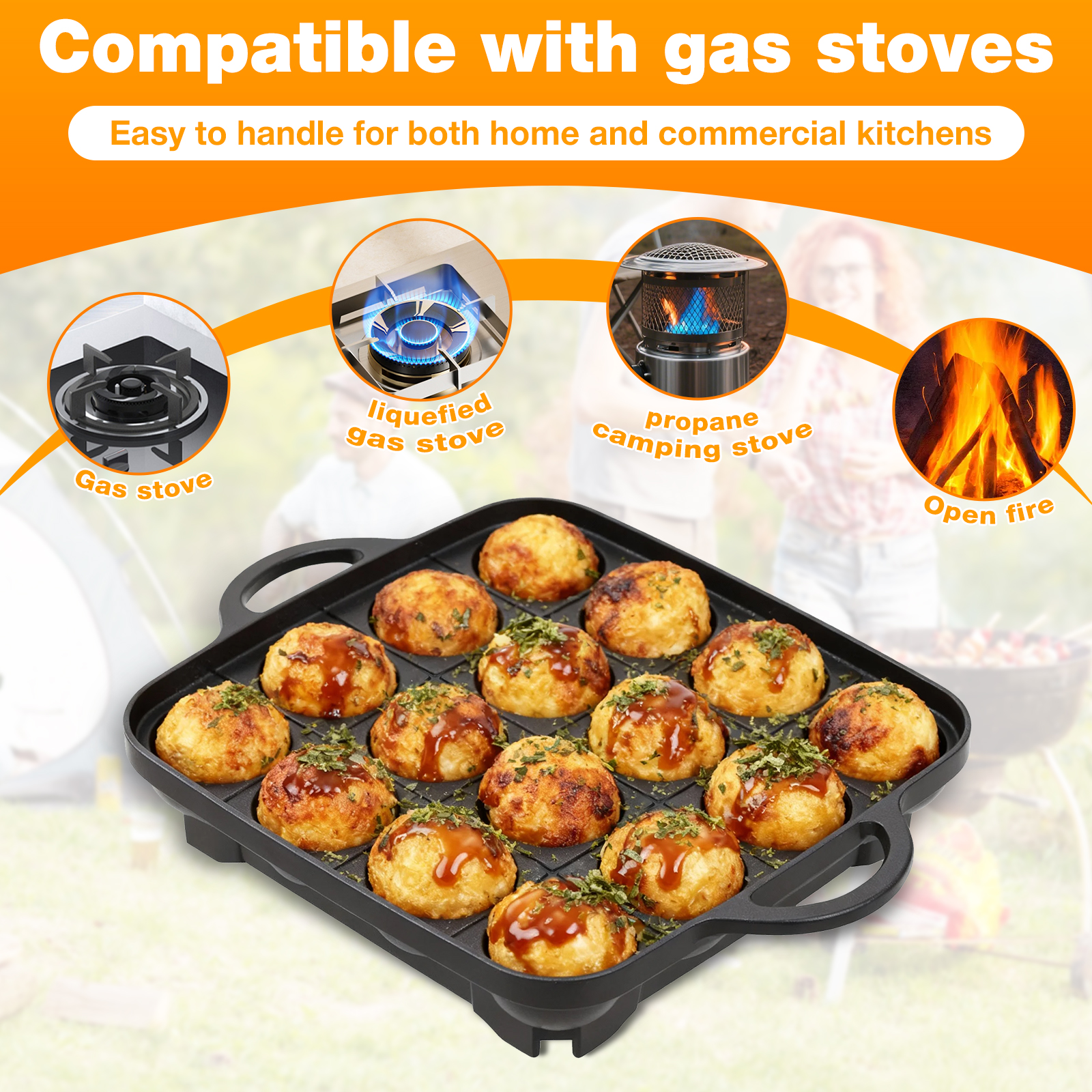 Takoyaki Pan Nonstick Japanese - Takoyaki Grill Plate review and price