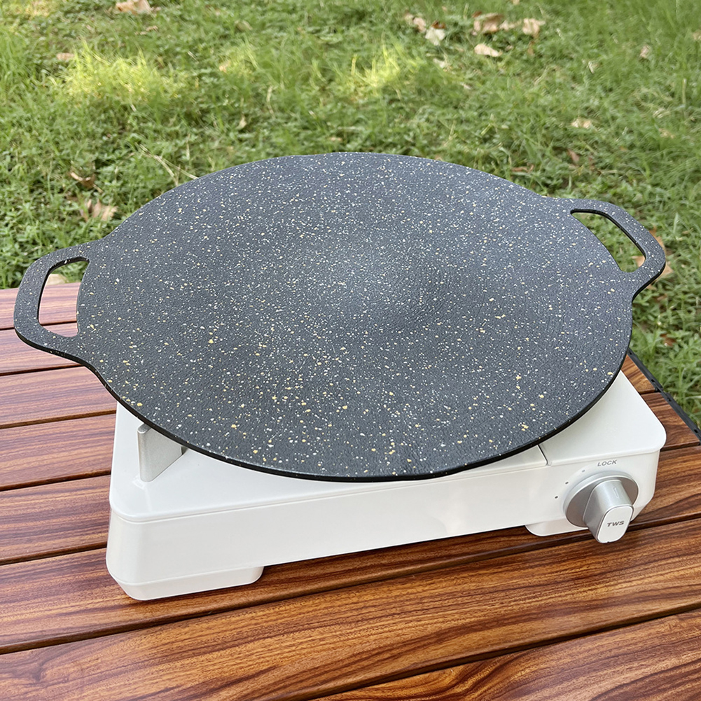 Grilling Pan Non-stick Oil Fry - Danish Pancake Pan review and price