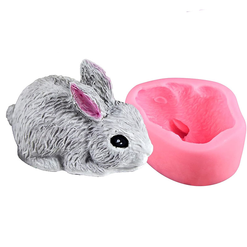 3D Rabbit Silicone Soap Mold E - Bunny Cake Mold review and price