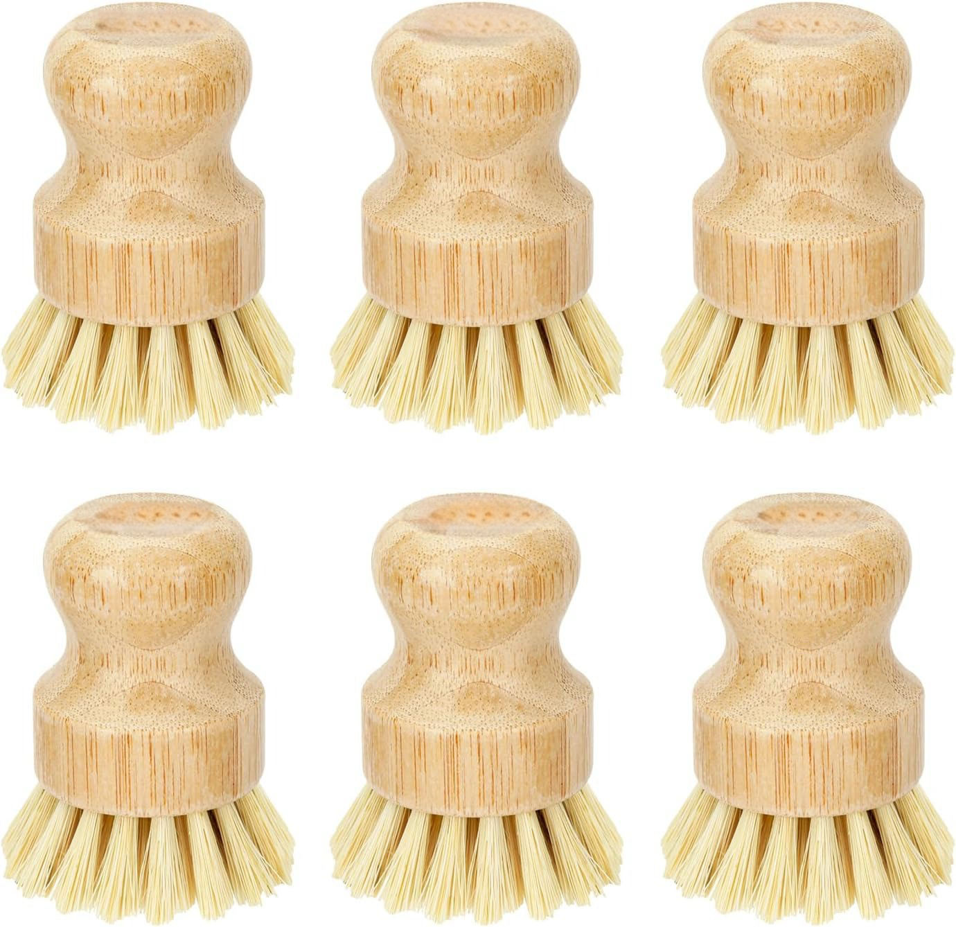 Bamboo Dish Scrub Brushes, Kit - Cast Iron Corn review and price