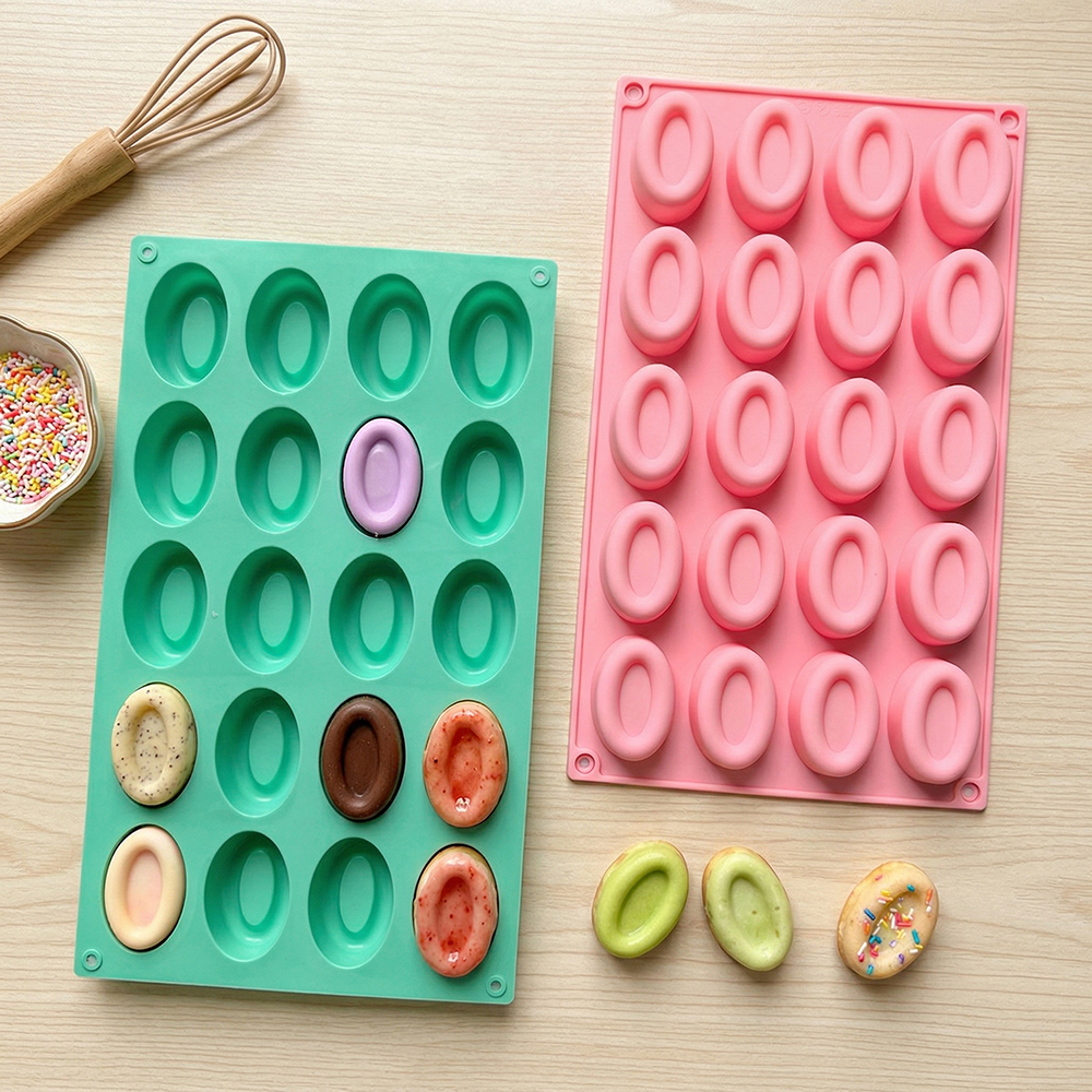 20 cavity oval donut silicone  - Donut Mold Silicone review and price