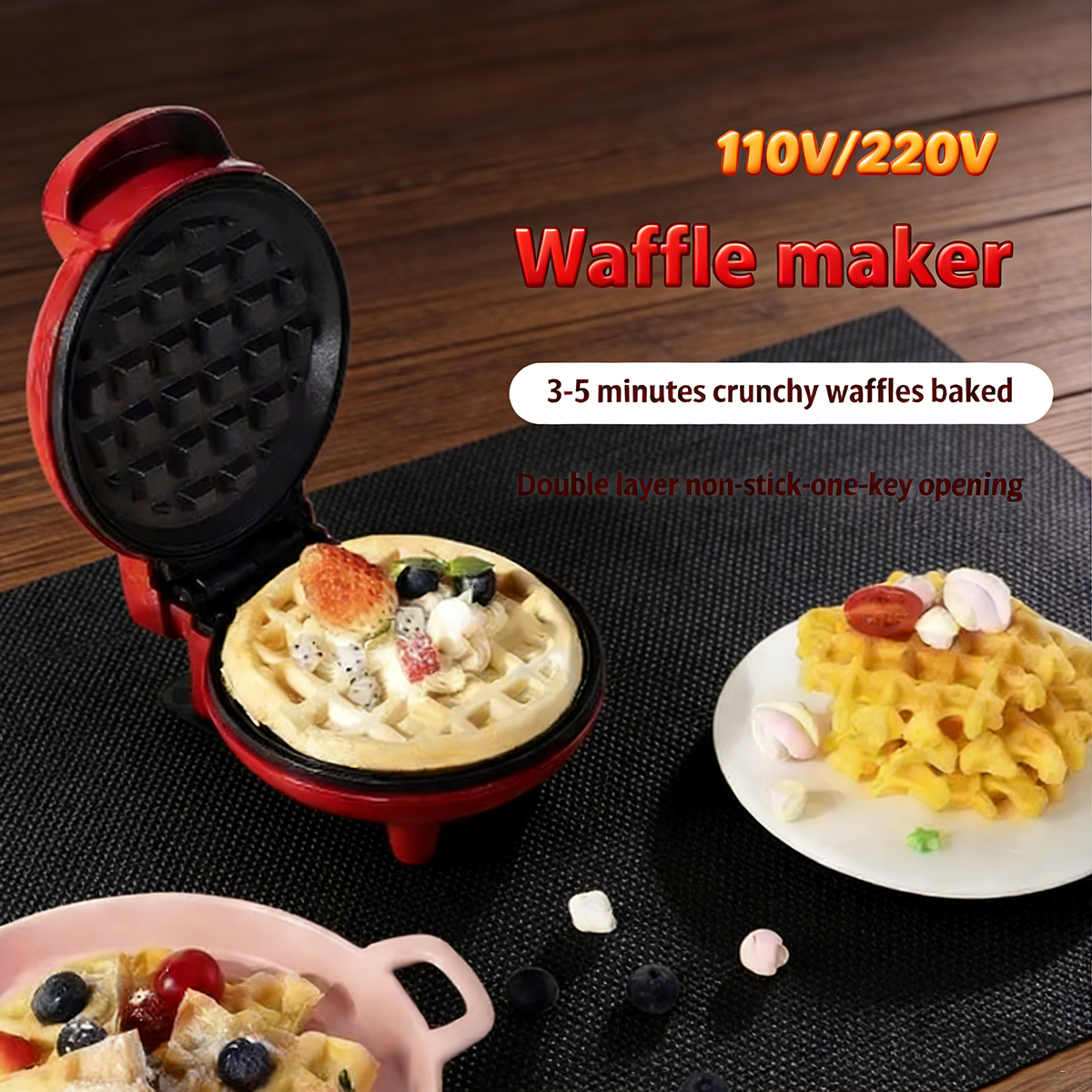 Sandwich Cake Baking Tray, Hou - Mini Pancake Griddle review and price