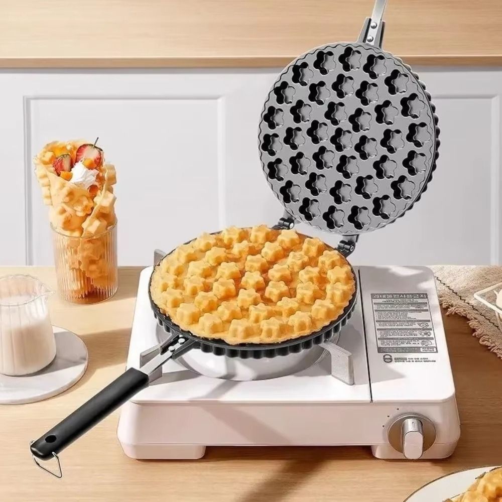 19/37 Holes Plum Blossom Cake  - Waffle Cone Maker review and price