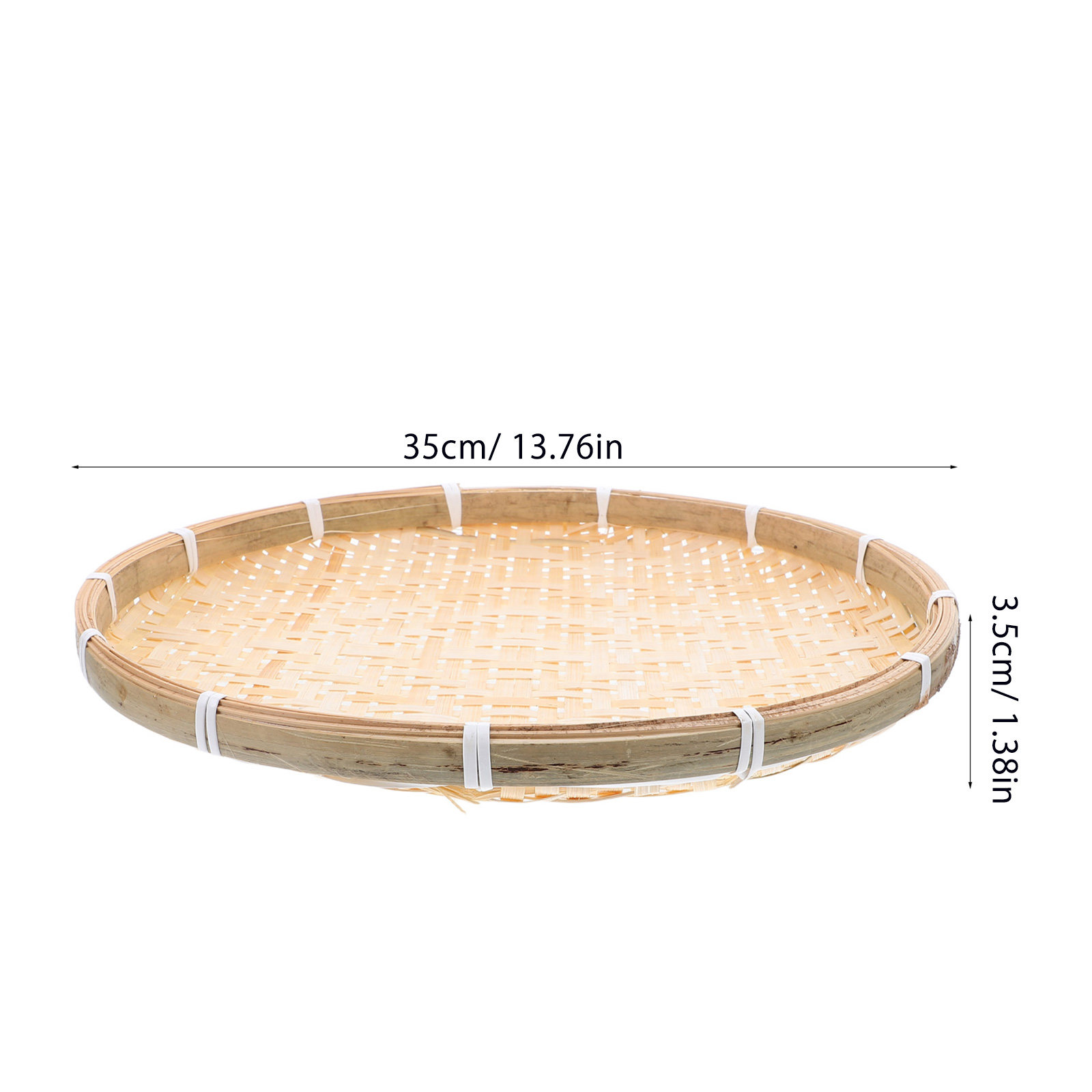 35Cm Round Bamboo Sieve Basket - Dim Sum Basket review and price