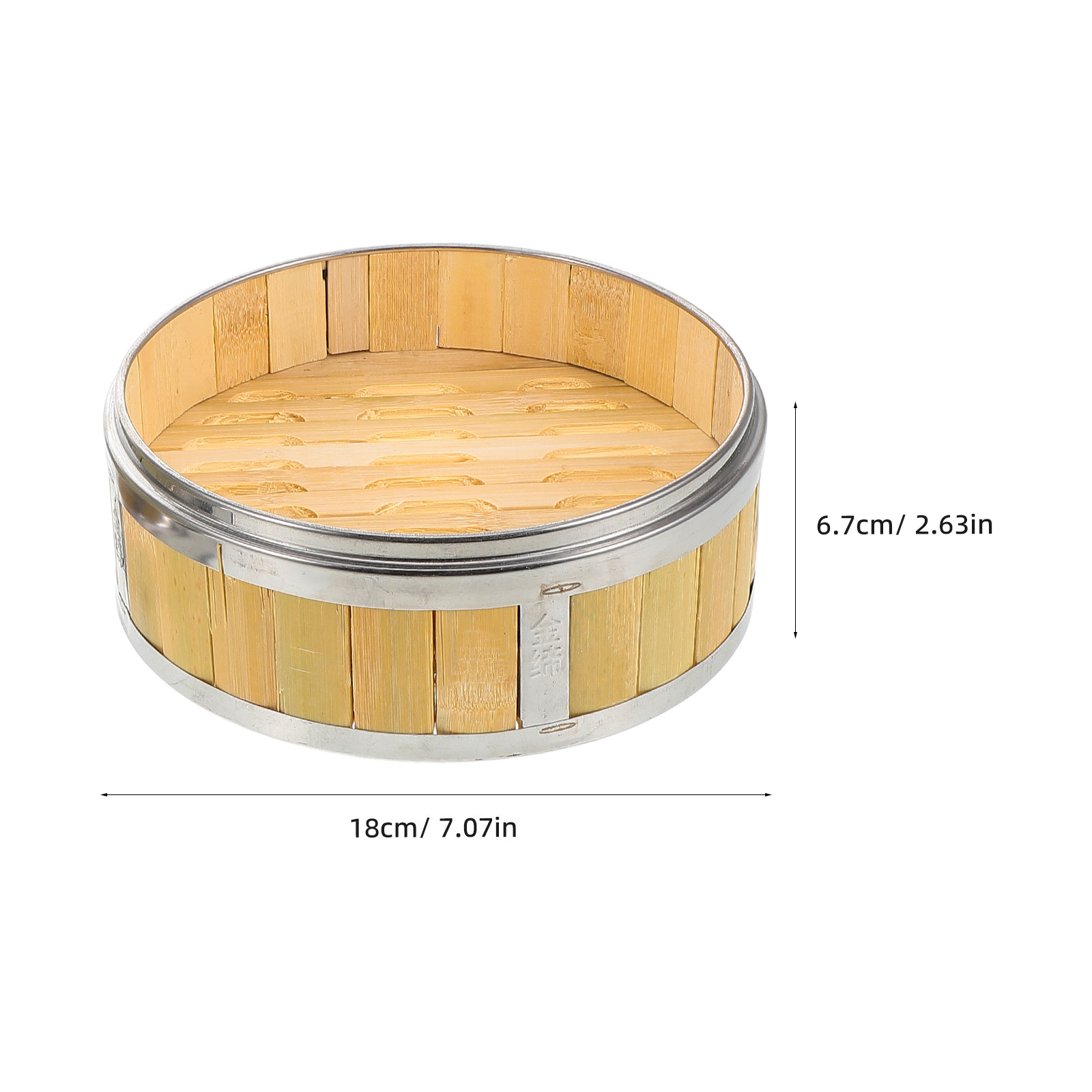 18Cm Bamboo Wood Steamer Baske - Bao Steamer Bamboo review and price