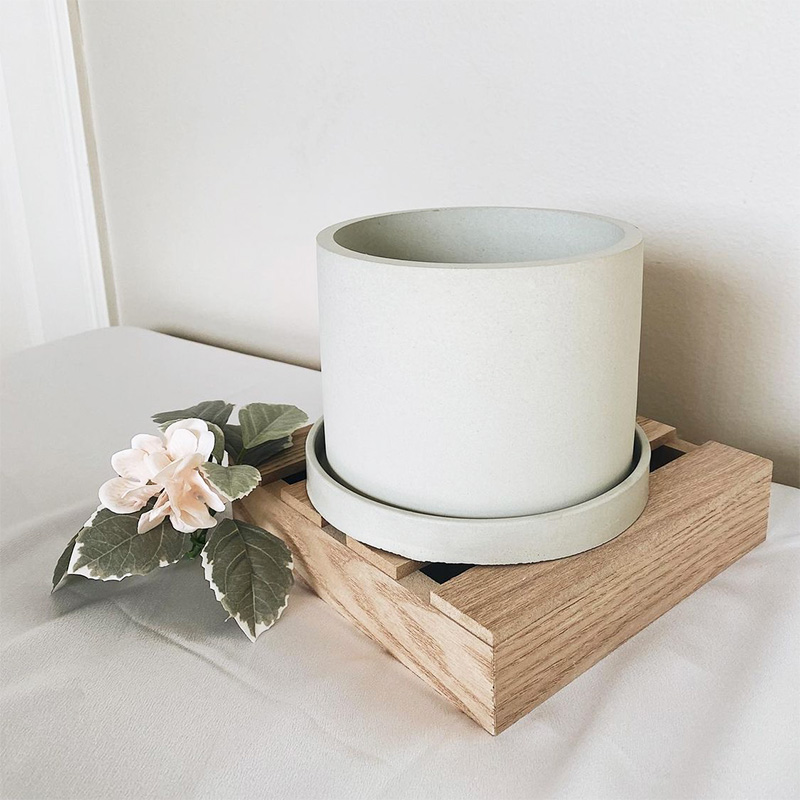 Large Round Flower Pot Cement  - Potsticker Mold review and price