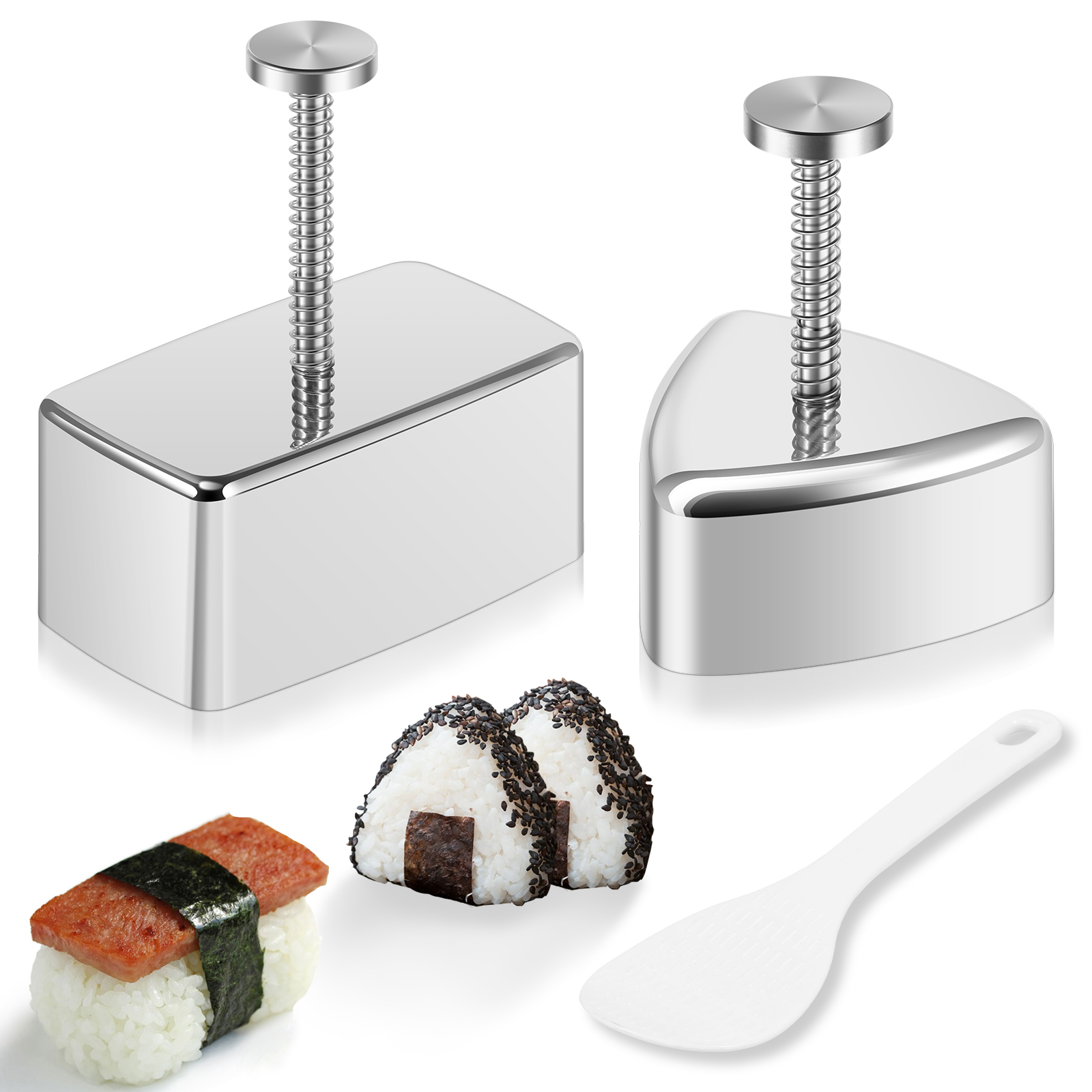 Onigiri Mold Non-stick Stainle - Spring Roll Wrapper review and price