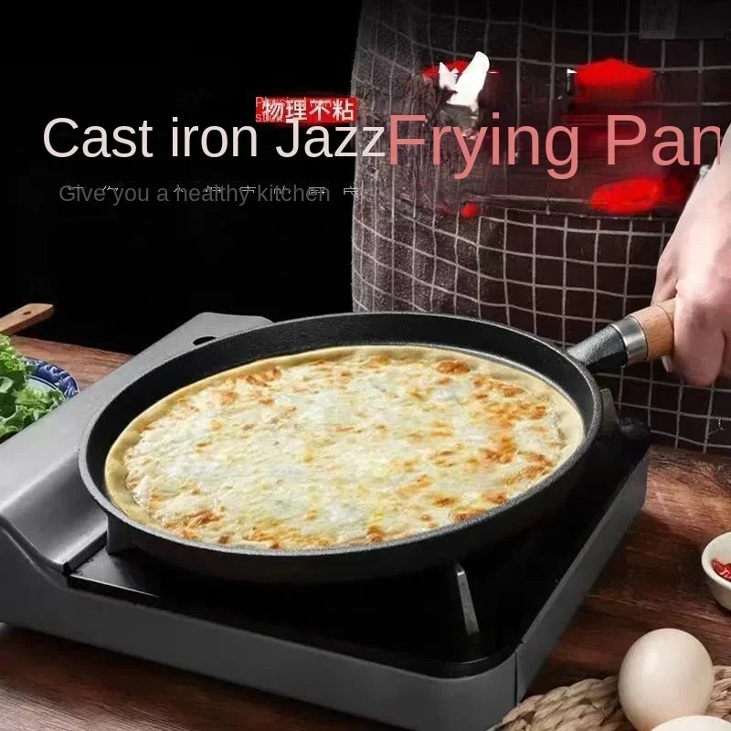 2026 Thick cast iron flat bott - Danish Pancake Pan review and price