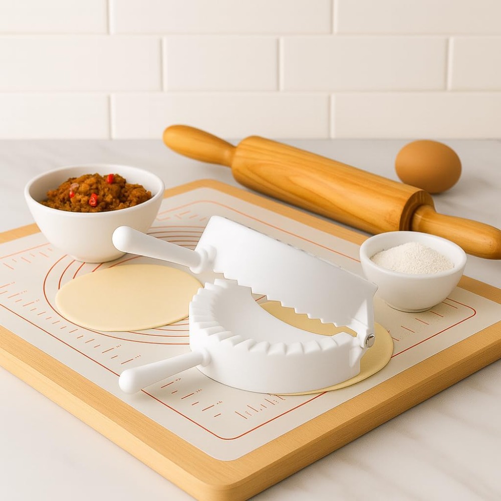 Extra Large 6 Inch Empanada Ma - Momo Mold Press review and price