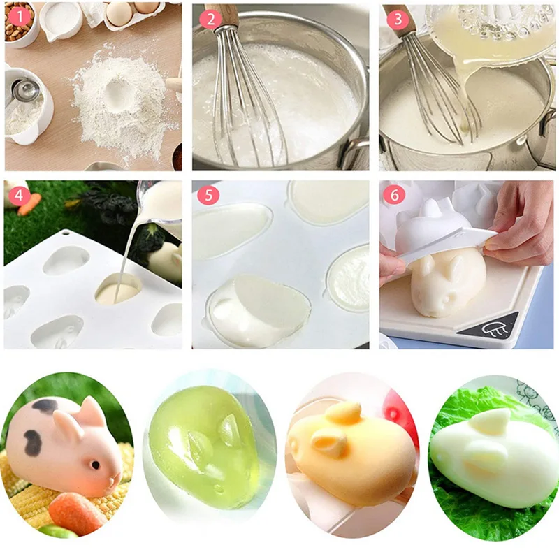 Silicone 3D Bunny Rabbit Cake  - Bunny Cake Mold review and price