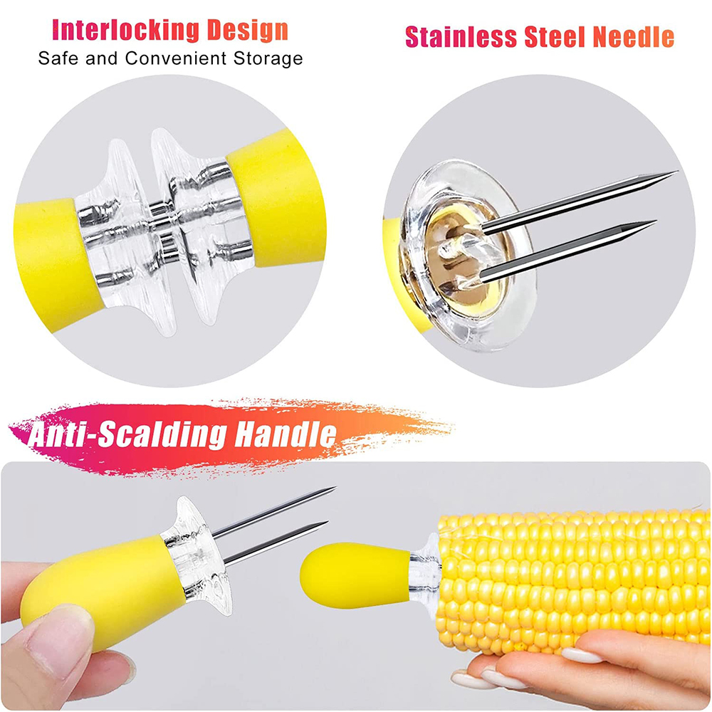 LMETJMA 12pcs/set Corn Holders - Corn Dog Stick review and price