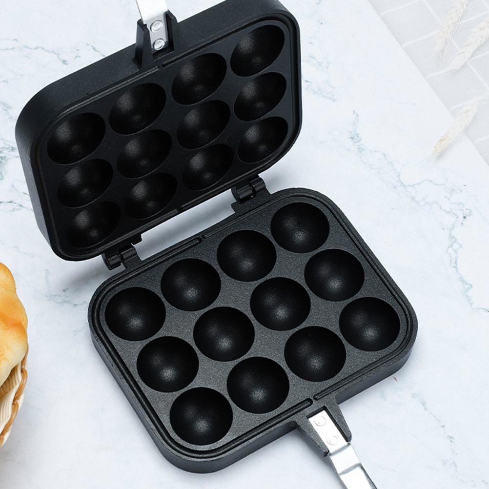 Household Egg Pan 12-Holes Non - Takoyaki Grill Plate review and price