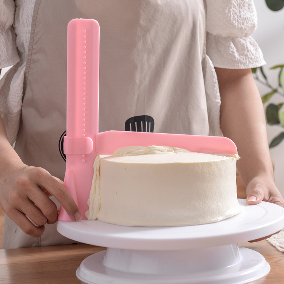 1PC-Adjustable plastic cake le - Bunny Cake Mold review and price