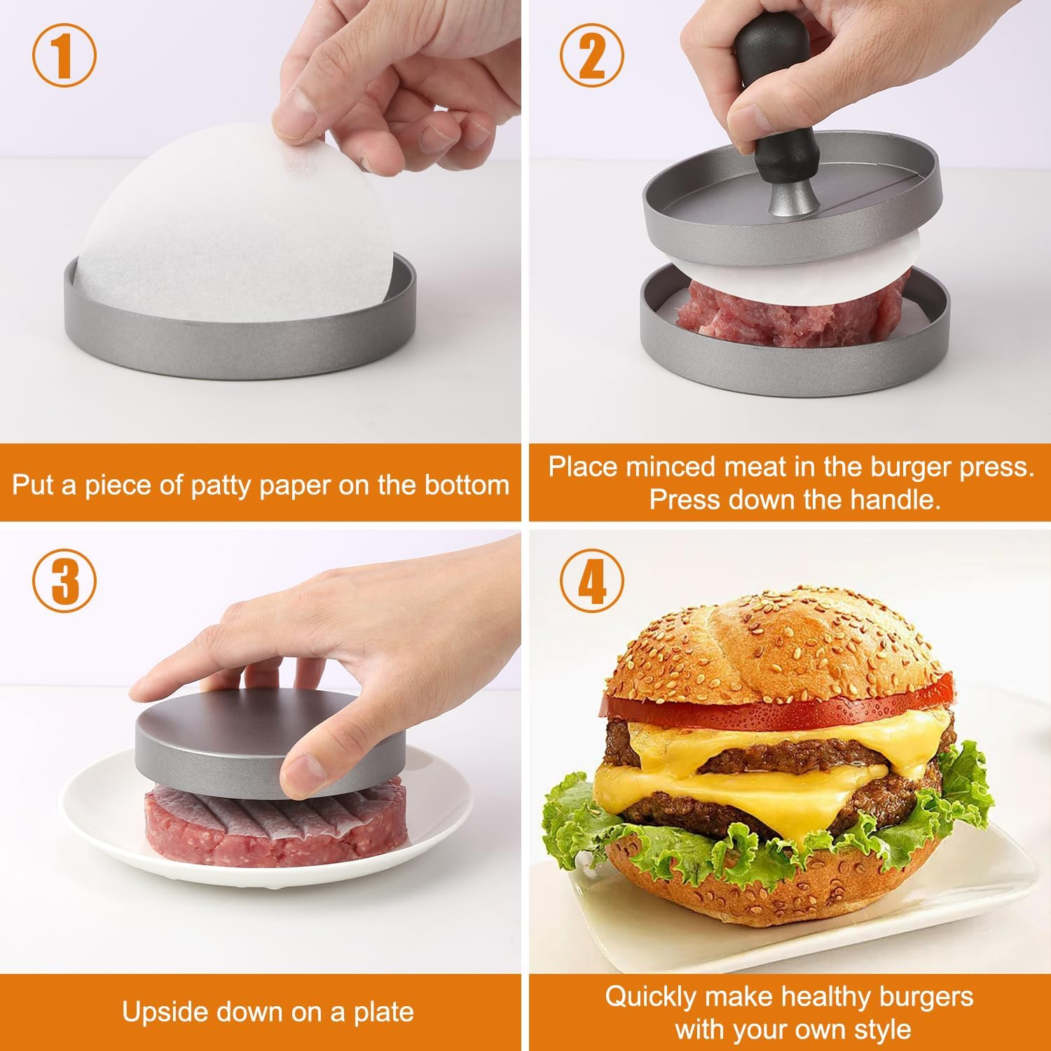 Burger Press Hamburger Meat To - Hot Dog Press review and price