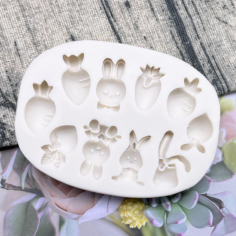 Easter Bunny Rabbit Radish Sil - Bunny Cake Mold review and price
