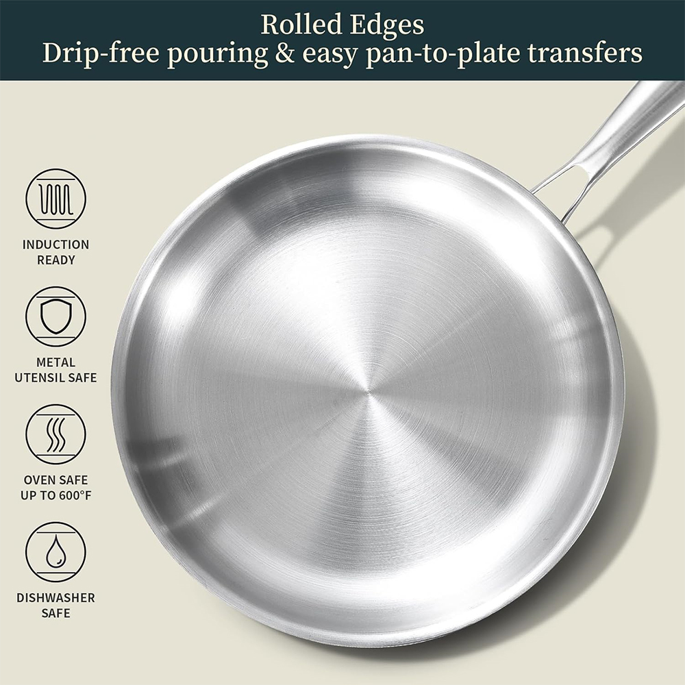 LMETJMA 304 Stainless Steel Fr - Egg Waffle Pan review and price