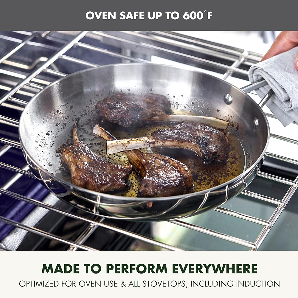 LMETJMA 304 Stainless Steel Fr - Egg Waffle Pan review and price