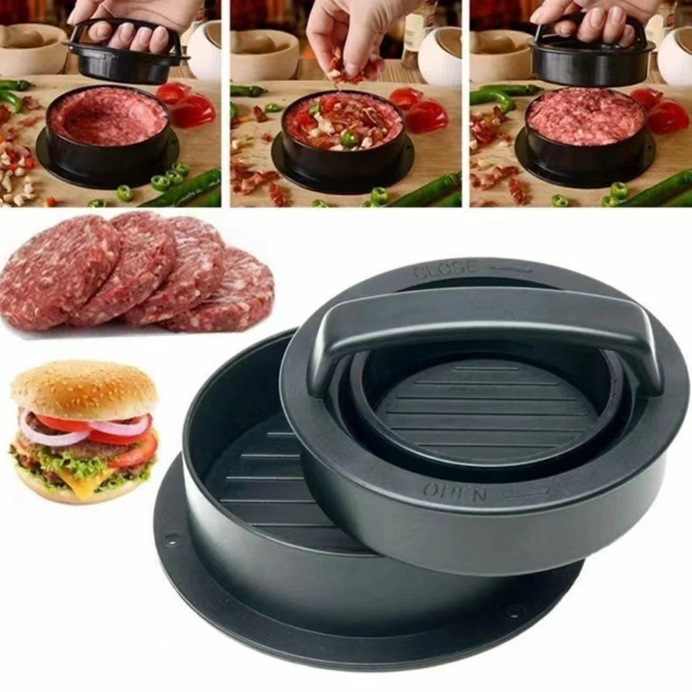 Round Hamburger Burger Press B - Hot Dog Press review and price