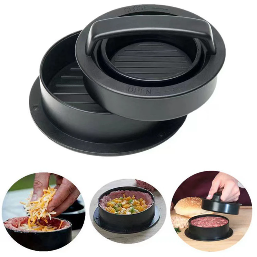 Round Hamburger Burger Press B - Hot Dog Press review and price