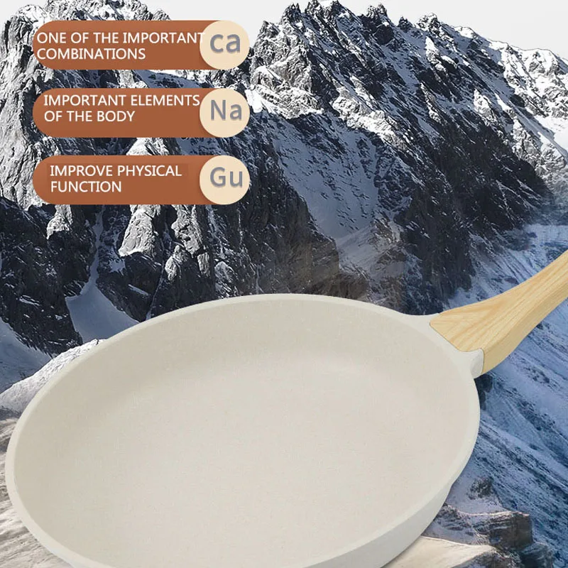 Non-stick Wok Frying Pan Ceram - Danish Pancake Pan review and price