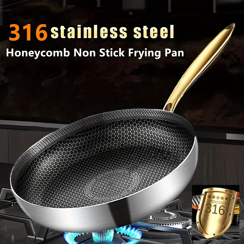 316 Stainless Steel Frying Pan - Danish Pancake Pan review and price