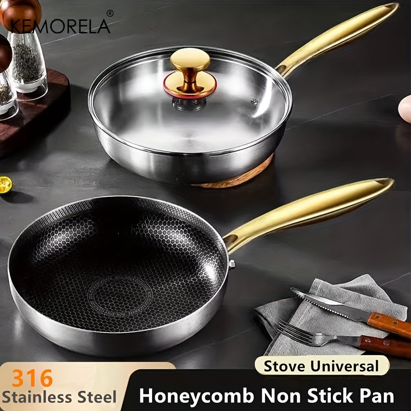 316 Stainless Steel Frying Pan - Danish Pancake Pan review and price