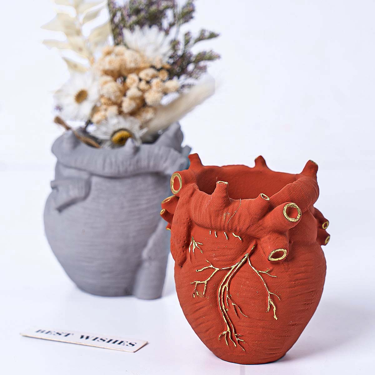 Simulation Heart Vase Silicone - Potsticker Mold review and price