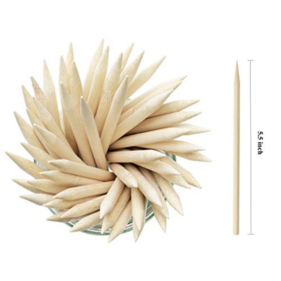 5.5 inch Thick Bamboo Sticks f - Corn Dog Stick review and price