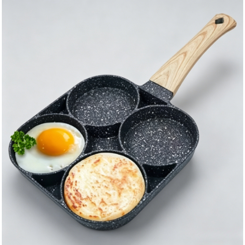 2/4-Hole Frying Pot Pan Thicke - Mini Pancake Griddle review and price